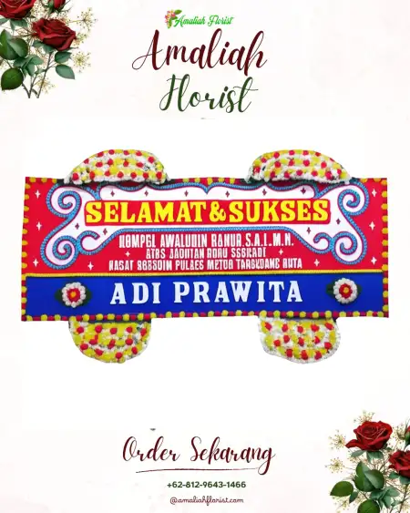 Papan Bunga Ucapan Selamat Bantul